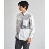 オックスブロックスグラデシャツ | ikka  | 詳細画像2 