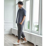 インディゴ冷感スイスカラーシャツ | ikka  | 詳細画像7 