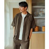 【接触冷感】シアサッカーオープンカラーシャツ | ikka | 詳細画像6