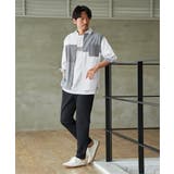 【MonoMax × 小泉孝太郎】7分袖冷感ブロックスシャツ「小泉孝太郎さん着用… | ikka  | 詳細画像9 