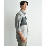【MonoMax × 小泉孝太郎】7分袖冷感ブロックスシャツ「小泉孝太郎さん着用… | ikka  | 詳細画像17 
