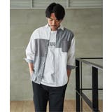 【MonoMax × 小泉孝太郎】7分袖冷感ブロックスシャツ「小泉孝太郎さん着用… | ikka  | 詳細画像4 