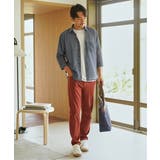 シアーデニム／チェック7分袖シャツ | ikka  | 詳細画像7 