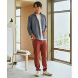シアーデニム／チェック7分袖シャツ | ikka  | 詳細画像5 