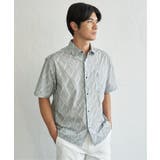 ライトグレー | 【接触冷感】GOKU楽 AIR冷感シャツ【セットアップ対応】 | ikka 