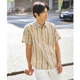 冷感パナマレギュラーカラー半袖シャツ | ikka | 詳細画像24