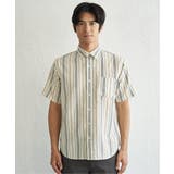 冷感パナマレギュラーカラー半袖シャツ | ikka | 詳細画像30