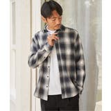 ネル無地/チェック柄 スイスカラーシャツ | ikka | 詳細画像6