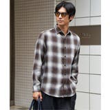 ネル無地/チェック柄 スイスカラーシャツ | ikka | 詳細画像13