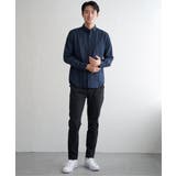 イージーケアネルチェックスイスカラーボタンダウンシャツ | ikka  | 詳細画像8 