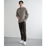 イージーケアネルチェックスイスカラーボタンダウンシャツ | ikka  | 詳細画像11 