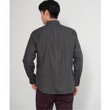 イージーケアネルチェックスイスカラーボタンダウンシャツ | ikka  | 詳細画像13 