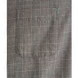 イージーケアネルチェックスイスカラーボタンダウンシャツ | ikka  | 詳細画像22 