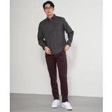 イージーケアネルチェックスイスカラーボタンダウンシャツ | ikka  | 詳細画像4 