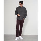 イージーケアネルチェックスイスカラーボタンダウンシャツ | ikka  | 詳細画像5 