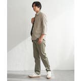 【吸水速乾】フレンチリネンMIX袖2WAYストライプシャツ | ikka  | 詳細画像11 