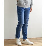 ブルー | GOKU楽パンツ EASY STRETCH デニム | ikka 