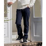 ネイビーブルー | GOKU楽パンツ EASY STRETCHデニム5P | ikka 