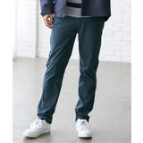 ブルーグリーン | GOKU楽パンツ EASY STRETCH 起毛5ポケット | ikka 