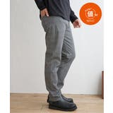 グレイ | GOKU楽パンツ EASY STRETCH チェック5ポケット | ikka 