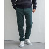 グリーン | 【接触温感】GOKU楽パンツ EASY STRETCH 起毛5ポケット | ikka 