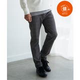 グレイ | GOKU楽パンツ EASY STRETCH チェック5ポケット | ikka 