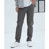 グレー | GOKU楽パンツ EASY STRETCH チェック5ポケット | ikka 