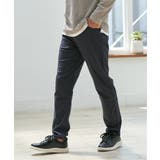 ネイビーブルー | GOKU楽パンツ EASY STRETCHチェック5P | ikka 