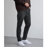 チャコール | GOKU楽パンツ EASY STRETCHチェック5P | ikka 