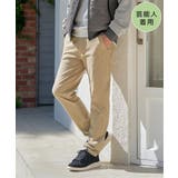 ベージュ | 【芸能人着用】GOKU楽パンツ EASY STRETCH 起毛5ポケット | ikka 
