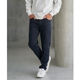 ネイビーブルー | GOKU楽パンツ EASY STRETCHチェック5P | ikka 