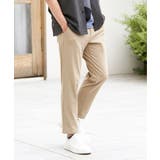 ベージュ | 【接触冷感】GOKU楽パンツ EASY STRETCH 冷感アンクル | ikka 