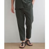 グリーン | 【セットアップ対応】Reflax(R) リラックスイージーアンクルパンツ | ikka 