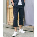 ネイビー | 【吸水速乾】GOKU楽AIRクロップドパンツ | ikka 