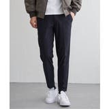 ネイビーブルー | GOKU楽パンツ EASY STRETCH テーパード | ikka 