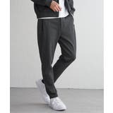 【セットアップ対応】ダブルフェイスカノコジップパンツ | ikka  | 詳細画像1 