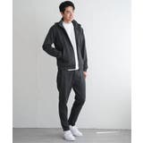 【セットアップ対応】ダブルフェイスカノコジップパンツ | ikka  | 詳細画像4 