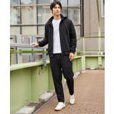 ダブルフェイス鹿の子ジップパンツ【セットアップ対応】 | ikka | 詳細画像10