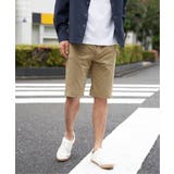 ベージュ | 【接触冷感】GOKU楽パンツ EASY STRETCH 冷感5Pショート | ikka