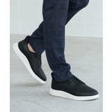 レザータッチコンフォートスニーカー | ikka  | 詳細画像1 