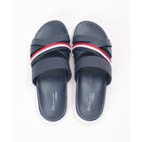 ネイビーブルー | 切り替えコンフォートサンダル | ikka 