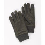 グレー | スエードタッチグローブ | ikka 