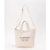 オフホワイト | 2WAYキャンンバスミニトートバッグ | ikka