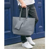 グレー | シュリンクトートバッグ | ikka 