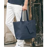 ネイビーブルー | シュリンクトートバッグ | ikka 