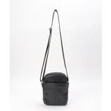 ブラック | GPレザータッチショルダーバッグ | ikka 