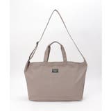 グレー | キャンバス2WAY ZIPショルダーバッグ | ikka 