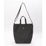ブラック | ポリキャン2WAYショルダートートバッグ | ikka 