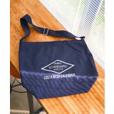 ネイビーブルー | ナイロンシンプルECOショルダーバッグ | ikka 