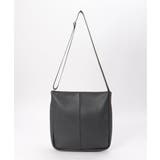 ブラック | シュリンクジップショルダーバッグ | ikka 